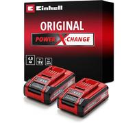 Einhell Original Pack Doble de baterías PXC PXC+ 18 V 4,0 Ah