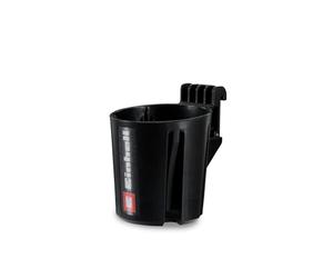 Einhell Original Portabotellas E-Case | Sistema E-Case | Soporte para latas, vasos y botellas de hasta 0,5 l | Para maletas SEALED E-Case con carril lateral