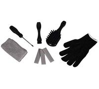 Einhell Original Set de Limpieza (para la Limpiez Mantenimiento de Todos los Robots cortacésped de Einhell, In lmohadilla Lijado, espátula, cepillos, destornillado, Toalla microfibras, Guantes)