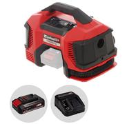 Einhell PRESSITO TE-AC 18/11 LiAC - Compresor de aire a batería compacto portátil - 2.5Ah 18V
