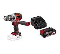 Einhell Profesional Taladro percutor con batería TP-CD 18/60 Li-i BL-Solo Power X-Change(iones de litio,18V, motor sin escobillas,60 Nm, nº de impactos 32.000 rpm, envío con batería 2.5 Ah y cargador)
