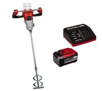 Einhell Professional Agitador de mortero y pintura con batería TP-MX 18-2 Li BL Solo Power X-Change, máx. 720 rpm, in gitador Ø120 mm + Einhell Starter Kit PXC 18V 5.2Ah battery and fast charger