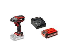 Einhell Professional Atornillador de impacto con batería TP-CI 18/220 Li BL-Solo Power X-Change 18 V, 220 Nm, sin escobillas + Original Einhell 4Ah Plus Power X-Change Starter Kit 18V