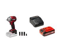 Einhell Professional atornillador de impacto con batería TP-CW 18/350-C Li BL-Solo Power X-Change 18V, par 350Nm, par de aflojamiento 600Nm, brushless 4Ah Plus Power XChange Starter Kit 18V