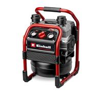 Compresor con batería SILENZZO 36/210 Einhell Professional Power X-Change (36 V, máx. 8 bar, depósito de 8 l, potencia de aspiración 210 l/min, manómetro, sin aceite, silencioso, sin batería)