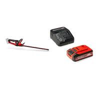 Einhell Professional Cortasetos con batería GP-CH 18/50 Li BL-Solo Power X-Change 18 V, Longitud de Corte 50 cm, Distancia Entre Dientes 20 mm + Einhell 4Ah Plus Power X-Change Starter Kit 18V
