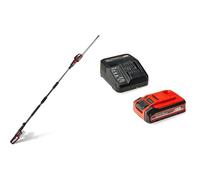 Einhell Professional Cortasetos telescópico con batería GP-HH 18/50 Li T BL-Solo Power X-Change 18V, longitud de corte 50cm, distancia entre dientes 2 m +Einhell 4Ah Plus Power XChange Starter Kit 18V