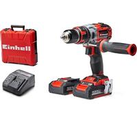 Einhell Professional Taladro percutor con batería TP-CD 18 Li-i BL Kit | PXC | 18 V | Brushless | 60 Nm | percusión | 2 velocidades | Luz LED | Maletín | 2 baterías de 2,0 Ah y cargador