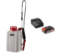 Einhell Pulverizador a presión a batería GE-WS 18/150 Li Power X-Change - Iones de Litio, 18 V, depósito de 15 L, Lanza de pulverización Inoxidable. Incluye 1 batería de 2.5Ah y Cargador Individual