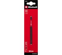 Einhell - Punta de impacto de doble torsión, 120 mm, T25 (acero S2, alta durabilidad, doble efecto torsión, anillo de color rojo, vástago E 6.3)