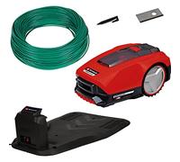 Einhell Robot cortacésped FREELEXO 300 Solo Power X-Change (Li-Ion, 18 V, 300 m², Segundo Modus de Zona, se Vende con Equipos de instalación, Pero sin batería)