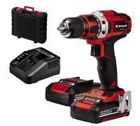 Taladro a batería einhell te-cd 18/40-1 li con dos baterías de ion litio de 2,0 ah