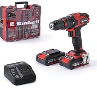 Einhell Taladro atornillador percutor TE-CD 18/40 18V 40 Nm, 2 velocidades, 2x2Ah, cargador