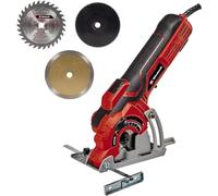 Einhell Minisierra circular manual TC-TC 89 – 600 W, corte 27 mm, ajuste sin herramientas, hoja TCT