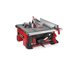 Einhell Sierra circular de mesa a batería TE-TS 36/8 T Li-Solo | PXC | 36 V | altura corte 70 mm | Ø 210 mm | Inclinación de la hoja de sierra de 45° | Ampliación de la mesa | Sin batería