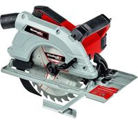 Einhell Sierra circular manual TE-CS 190/1 (1500 W, 5.500 min-1, ajuste sin herramientas, gran estribo de agarre, mesa de sierra de aluminio, bloqueo de husillo, incl. hoja de metal duro)