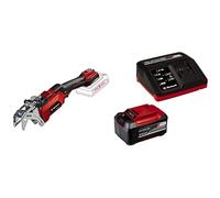 Einhell Sierra de ramas con batería GE-GS 18/150 Li-Solo Power X-Change (18V 100mm espesor de corte máx. 20 mm altura carrera estribo de rama desmontable, 2 hojas de sierra kwb+ Starter Kit5,2Ah