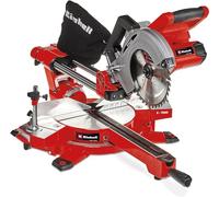 Einhell Sierra de tracción, vaivén e inglete TE-SM 36/210 Li-Solo | PXC | 36 V | corte 65 x 310 mm | 1 hoja de sierra de Ø 210 mm | cabezal inclinable | Láser | Sin batería