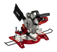 Einhell Ingletadora con cable TC-MS 2112 1600 W 230 V 5000 rpm Disco TCT Ø210xØ30 mm Plato 45° Roja