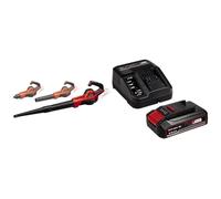 Einhell Soplador universal a batería GE-UB 18/250 Li E-Solo Power X-Change (18 V, velocidad del aire 250 km/h, tubo de 3 piezas, regulación de velocidad electr. con indicador LED, batería 2.5 Ah)