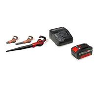 Einhell Soplador universal con batería GE-UB 18/250 Li E-Solo Power X-Change (18 V, velocidad del aire 250 km/h, tubo de 3 piezas, regulación de velocidad electr. con indicador LED, con batería 4 Ah)