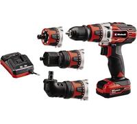 Einhell Set taladro-atornillador TE-CD 12/1 3X-Li 12 V iones de litio 2,0 Ah con cargador y maletín