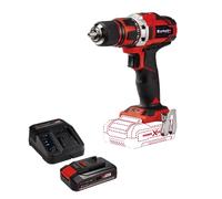 Einhell Taladro atornillador a batería Te-Cd 18/40 Li-Solo Power X-Change (iones de litio, 18 V, par máximo de 40 Nm en 21 niveles, Softgrip. Incluye 1 batería de 2.5Ah y cargador individual