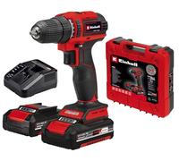 Einhell Taladro atornillador TE-CD 18/40 Li BL Power X-Change, 18V, 40Nm, sin escobillas, 2x2,0Ah