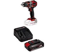 Einhell Taladro/destornillador a batería - TE-CD 18/50 Li BLPower X-Change, 18 V, máx. 50 Nm, portabrocas de 13 mm, Caja de Cambios de 2 Velocidades, incluye 1 batería de 2.5Ah y cargador individual
