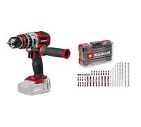 Einhell Taladro percutor con batería TP-CD 18/80 Li-i BL-Solo Professional Power X-Change (18 V, sin escobillas, 80 Nm, func. de perfor. por percusión, portabrocas de 13 mm + Einhell M-CASE de 33P