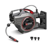 Einhell Tambor de manguera con batería GE-HR 18/30-1 Li-Solo Power X-Change (18 V, enrollado automático de manguera, pivotable hasta 180°, manguera y rociador de jardín de 30 m, sin batería)