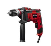 Einhell Taladro percutor TC-ID 1000 E Kit +64 – 1010 W, electrónica, portabrocas 13 mm, maletín