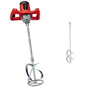 Einhell TC-MX 4258545 Batidor de pintura, potencia 1200 W, 240 V, rojo + KWB 49497630 Mezclador