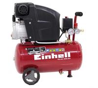 Einhell TE-AC 230/24 - Compresor de aire eléctrico con ruedas - motor 2 HP - 24 l