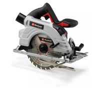 Einhell TP-CS 18/190 LI BL Sierra Circular de Mano con Batería, Disco 190 mm, 3800 RPM, Corte a 90°: 65 mm, Corte a 45°: 45 mm, Color Negro/Rojo