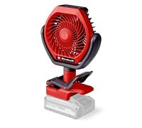 Einhell Ventilador con batería GC-CF 18/110 Li-Solo | PXC | 18 V | Brushless | 3 velocidades | ajustable | múltiples opciones de fijación | sin batería