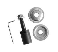 Eje de la Rueda de molienda 5-16mm Adaptador Husillo para Banco de molienda, 1 Eje Roscado Compatible con la mayoría de discos abrasivos 115mm y 125mm- 16mm 106g