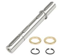 Eje de salida de caja de cambios, doble eje de transmisión, diámetro de 18 mm, longitud de 164 mm, para NMRV040