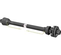Eje de transmisión Zapfwelle T6, longitud 1200-1320 mm, 830 Nm, 540 U/min, eje de toma de fuerza (PTO), 74 kW (100 CV), 2 x 1 3/8", 6 dientes