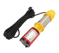 Ejoyous Bomba de Agua Solar, Bomba Sumergible de Acero Inoxidable DC 24 V 300 W 5 M3 H 12 M de Elevación, Motor de Cobre Sello Mecánico 3 Tamaños de Salida para Riego Estanque Granja Jardín
