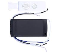 Ejoyous Control Remoto para Ventilador de Techo Lámpara con Mando Inalámbrico Temporizador Inteligente Regulador 3 Velocidades Temporizador 1 2 4 8H RF Largo Alcance para Dormitorio Sala