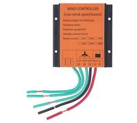 Ejoyous Controlador de Carga de Turbina Eólica MPPT, Regulador de Generador Eólico de 40 A, 12 V, 24 V con Carcasa de Aleación de Aluminio IP67, para Control de Ventilador Industrial,