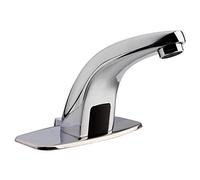 Ejoyous Grifo Sensor AutomáTico, Grifo De Lavabo Fregadero Inteligente Sin Contacto Lavabo con Caja De Control Y VáLvula Mezcladora De Agua FríA Y Caliente para Cocina, BañO, Hogar