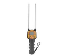 Ejoyous Hay Moisture Meter, Medidor de Humedad Portátil para Granos, Probador Digital de Humedad para Plantas con Sonda de Doble Varilla, Pantalla LCD y Aviso de Voz para Arroz, T