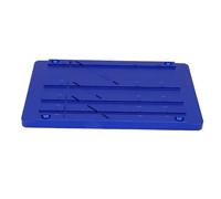 Ejoyous Juego de Empalme de Cinta Bloque de Empalme de Aleación de Aluminio para Cinta de Carrete a Carrete de 1 Pulgada 1 2 Pulgadas 4 Pulgadas 8 con de para Reparación de Cintas y Usuarios de (GOLD)