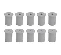 Ejoyous Kit de Enrutamiento de Cables de 1 Pulgada para Ojal de Pared de Silicona, Casquillo Pasante para Cable Ethernet, Gestión de Cables Impermeable a Prueba de Polvo para Uso en el Hogar, (Gray)