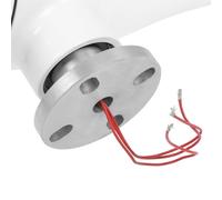 Ejoyous Kit de Turbinas Eólicas Generador de Viento de 400 W Aleación y Plástico 5 Palas 12 V 24 V 48 Generador de Viento Pequeño para Barcos Cabinas Casas Móviles con Rotor de 1,2 M y Velocidad de