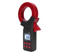 Ejoyous Medidor de Corriente de Fuga de Abrazadera ABS Medidor de Abrazadera de Fuga Digital Mandíbula de 70 Mm Retroiluminación RMS Real Retención de Datos Bluetooth para Pruebas de Ferrocarriles de