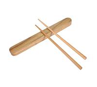 Ejoyous Palillos de Madera, Caja Portátil Extraíble de Estilo Japonés for