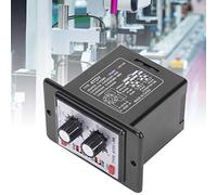 Ejoyous Perilla Control Tiempo Interruptor Relé Temporizador Relé AC110V 220V 50 60Hz CMOSIC 4 Rangos de Tiempo 250VAC 5A para Usuarios de Automatización de Gabinetes de Control de Panel